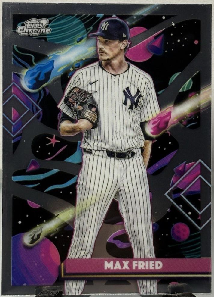 Max Fried #42 2025 Topps Cosmic Chrome Baseball