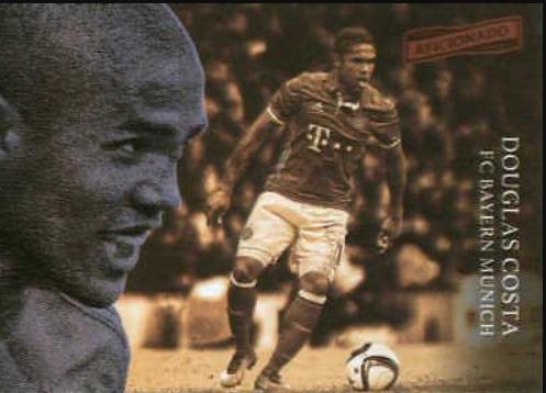 Douglas Costa #7 Soccer Cards 2016 Panini Aficionado