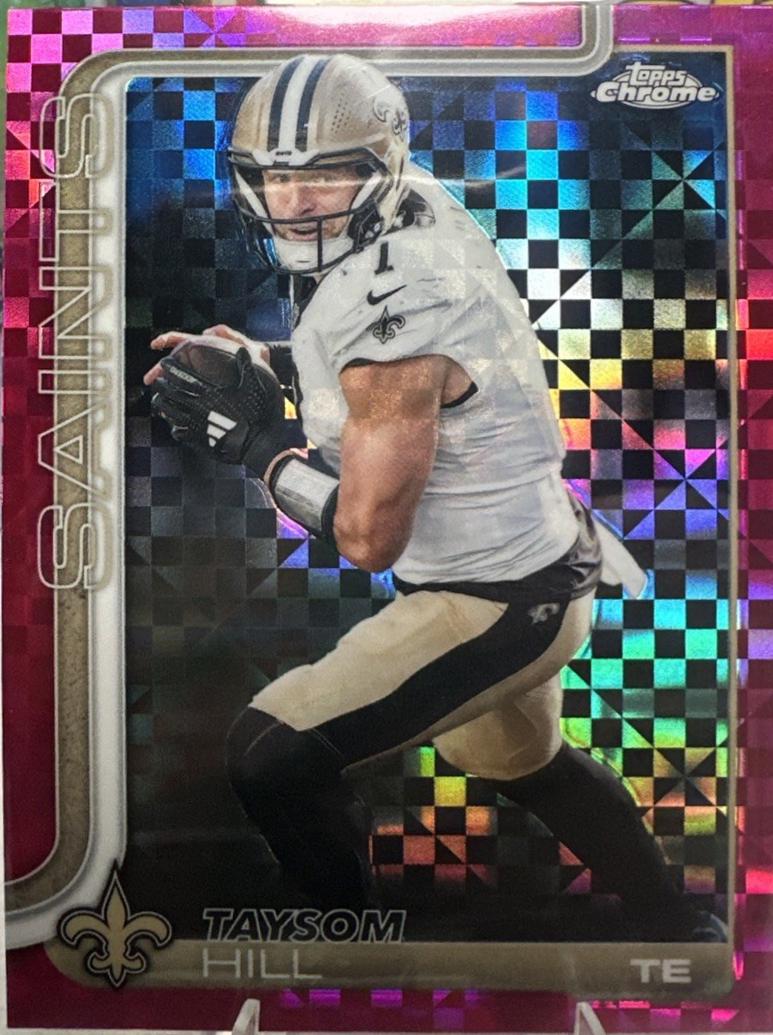2025 Taysom Hill [X-Fractor Pink] #222