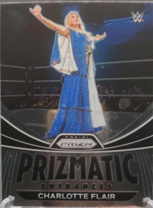 Charlotte Flair #2 Wrestling Cards 2023 Panini Prizm WWE Prizmatic Entrances