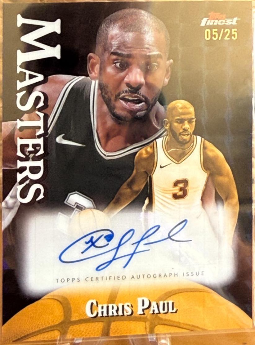 Chris Paul [Black Refractor] #MA-CP
