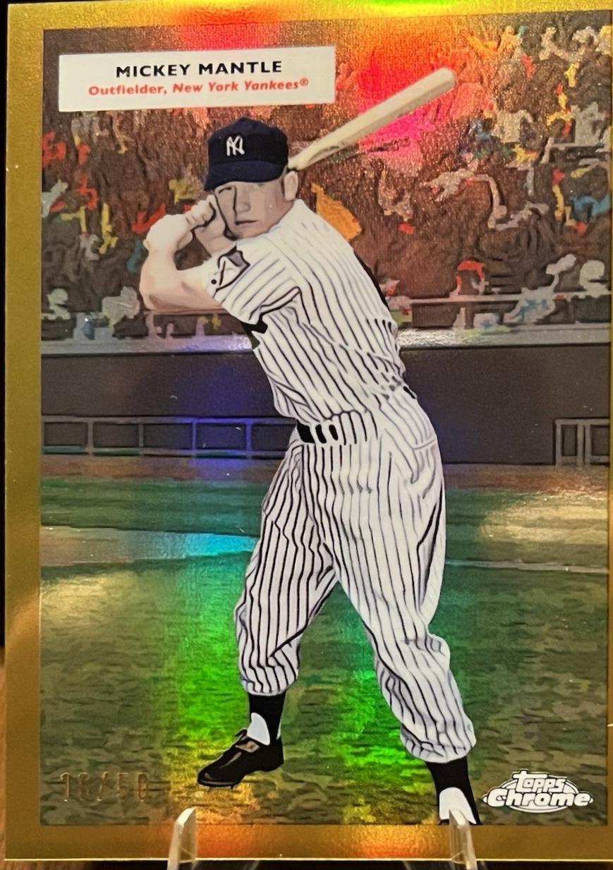 Roger Maris / Mickey Mantle [Gold] #55DH-10 Prices | 2025 Topps