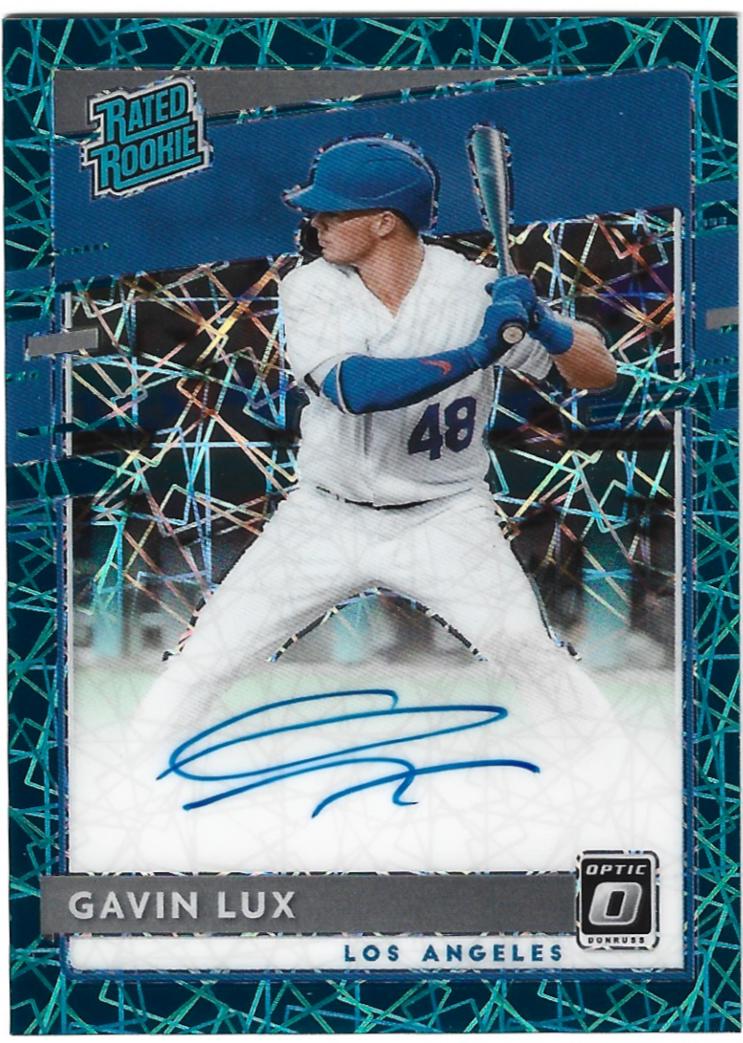 Gavin Lux [Teal Velocity] #RRS-GL