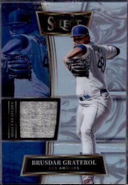 Brusdar Graterol #SELS-BG Baseball Cards 2022 Panini Select Swatches