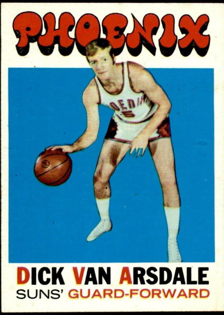 Dick Van Arsdale #85 Basketball Cards 1971 Topps