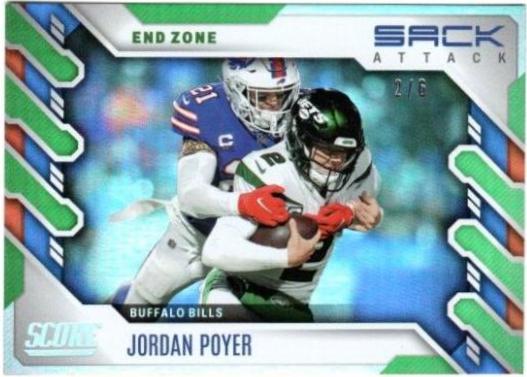 Jordan Poyer [End Zone] #SA-JP