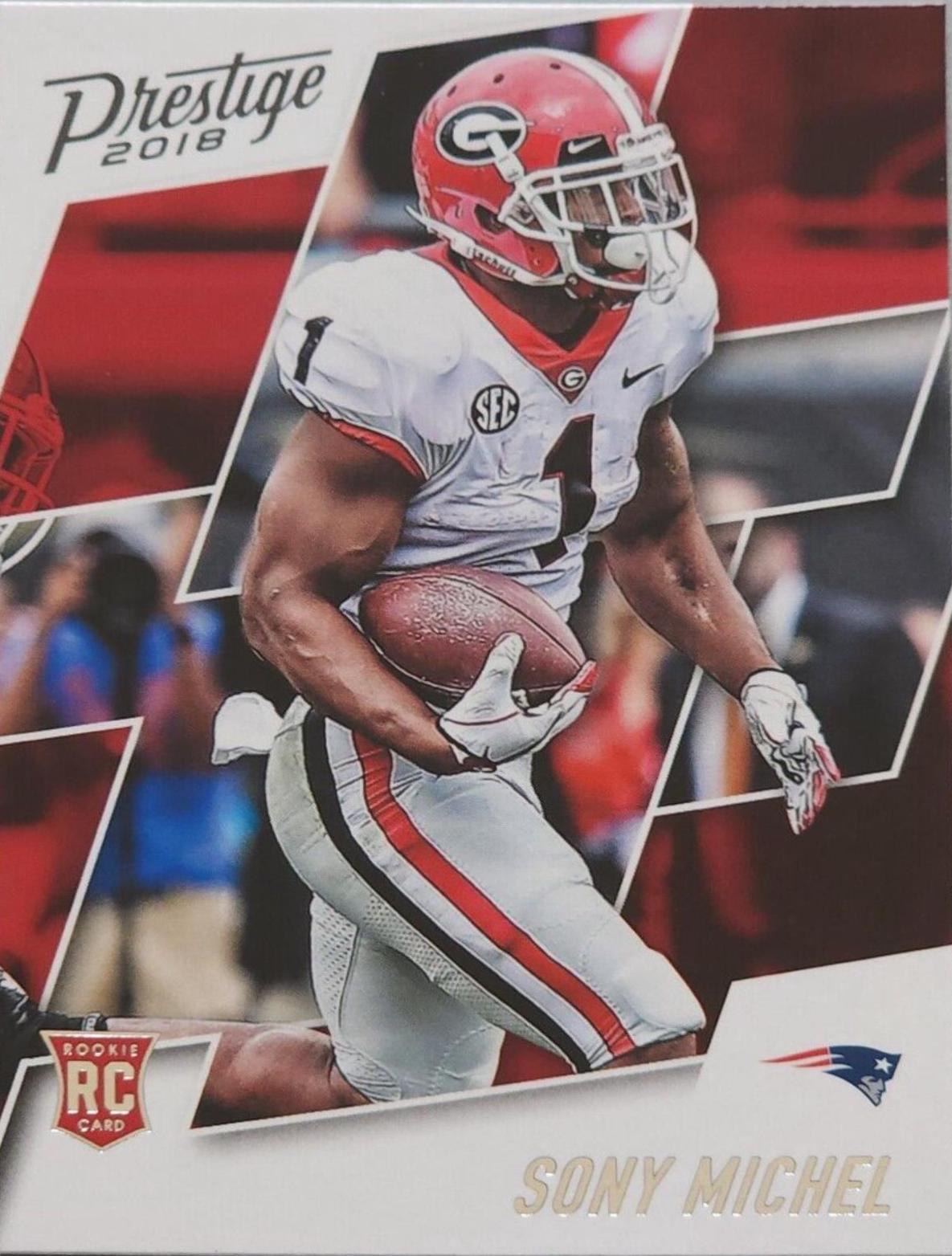 Sony Michel #223 2018 Panini Prestige Football