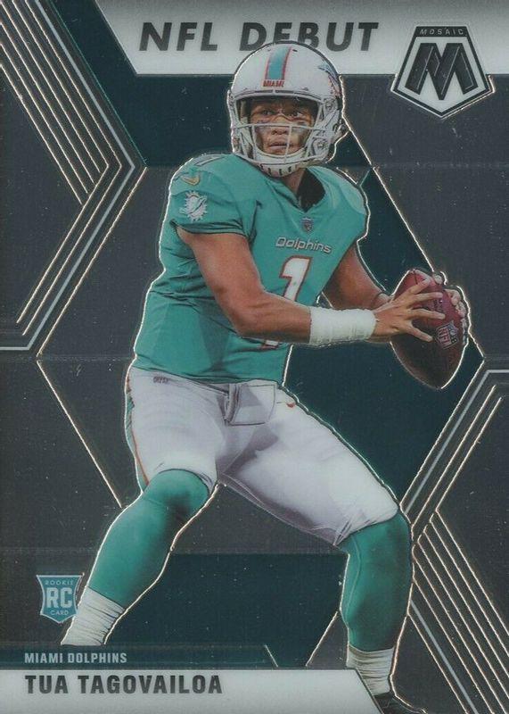 Tua Tagovailoa #262 Football Cards 2020 Panini Mosaic