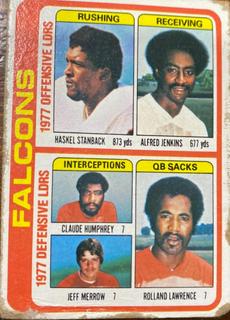 Falcons Team Checklist