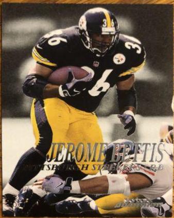 Jerome Bettis #42 Football Cards 1999 Skybox Dominion