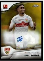 Tiago Tomas [Gold] #BCA-TT Soccer Cards 2022 Topps Chrome Bundesliga Autographs Prices