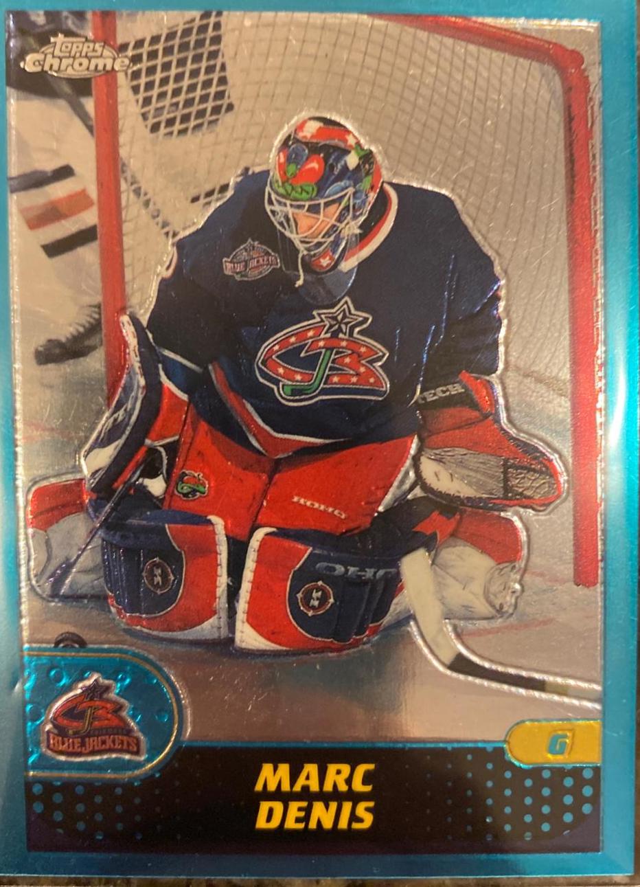 Marc Denis #89 Hockey Cards 2001 Topps Chrome