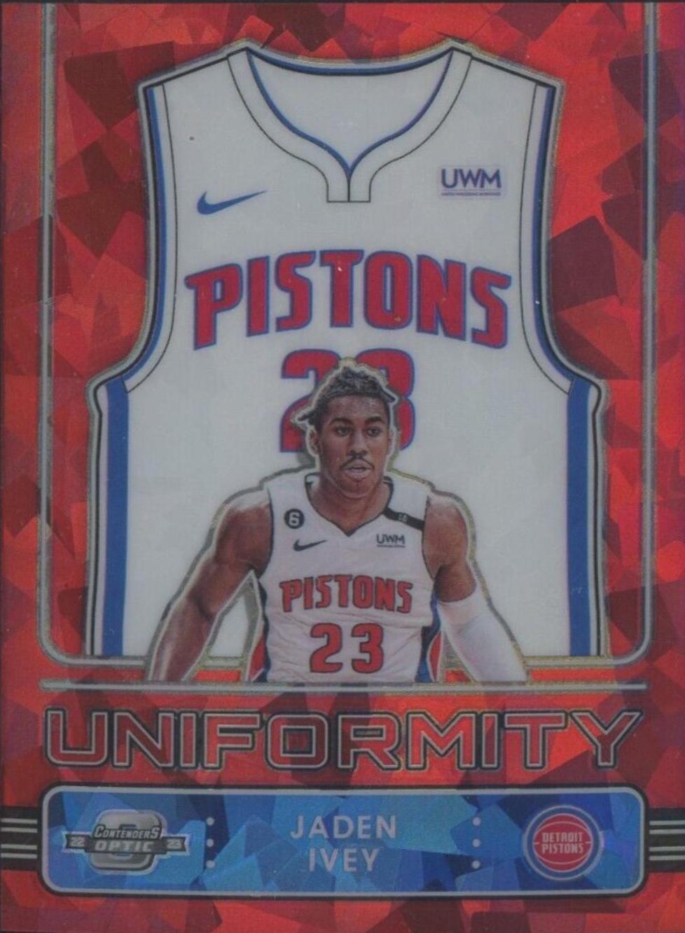 Jaden Ivey [Red Cracked Ice] #27