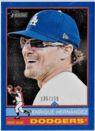 Enrique Hernandez [Blue Chrome] #604