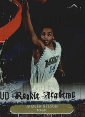 Jameer Nelson #RA10 Basketball Cards 2004 Upper Deck Rookie Academy