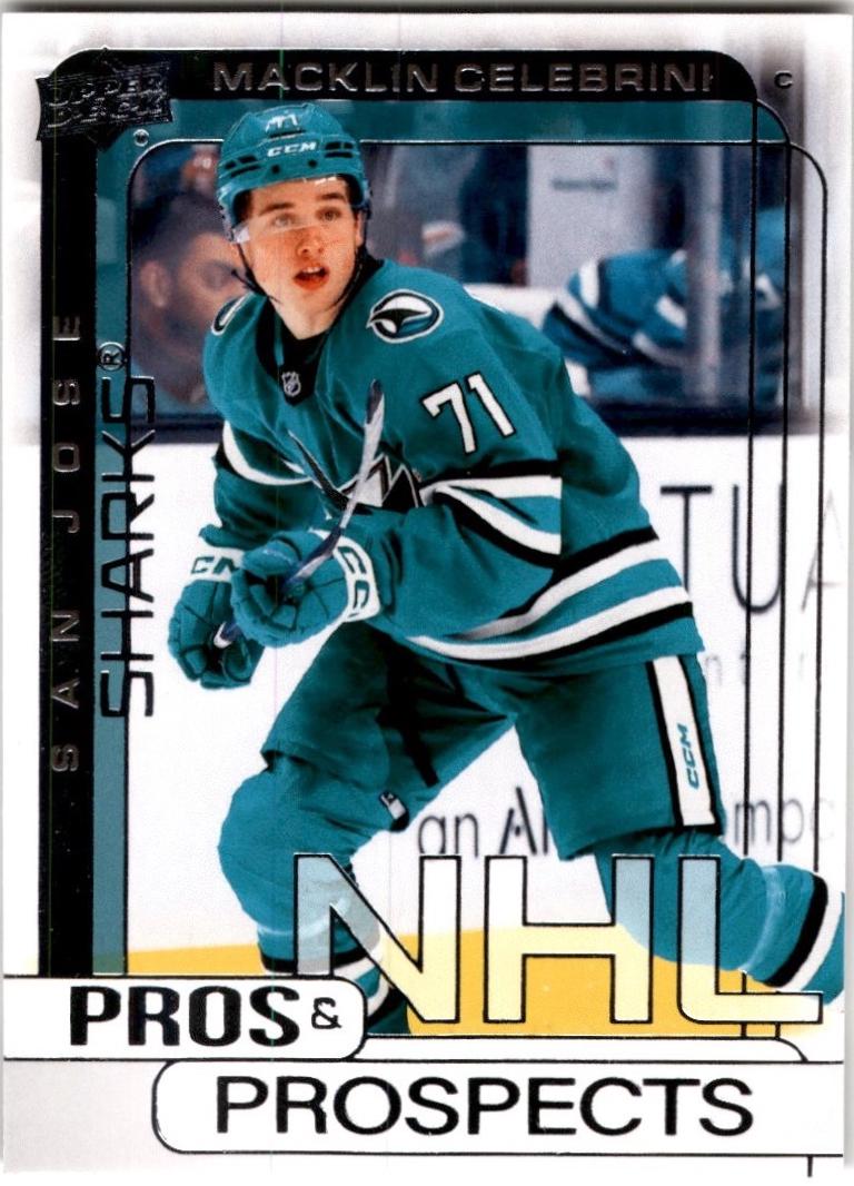 Macklin Celebrini #PP-2 Hockey Cards 2024 Upper Deck Pros and Prospects