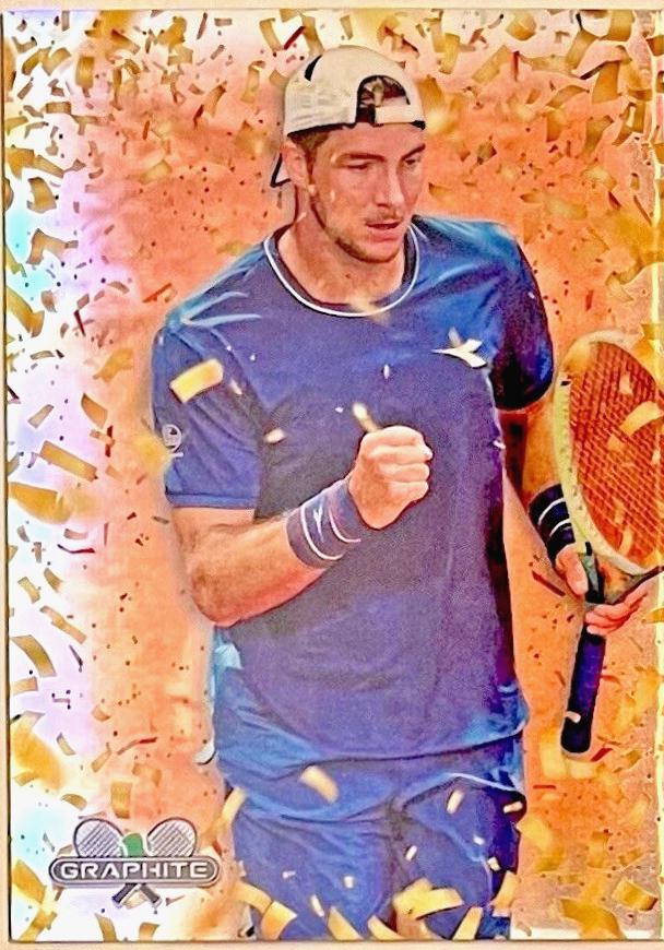 Jan-Lennard Struff #CF-JS Tennis Cards 2024 Topps Graphite Confetti