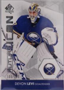 Devon Levi #FI-3 Hockey Cards 2023 SP Authentic Future Icon