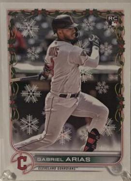 Gabriel Arias #HW12 Baseball Cards 2022 Topps Holiday