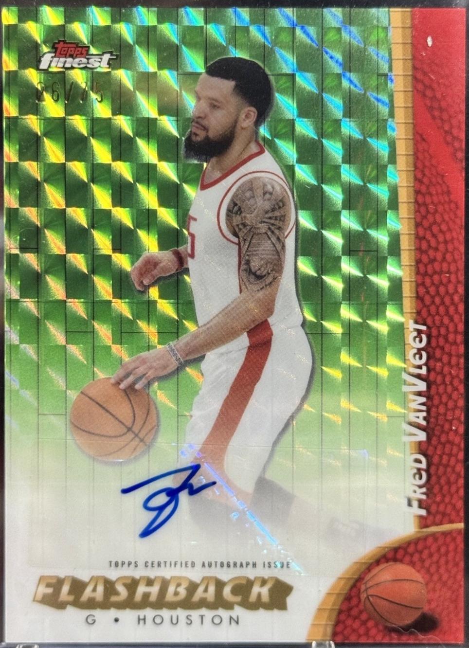 Fred VanVleet [Green Geometric] #FBA-FV