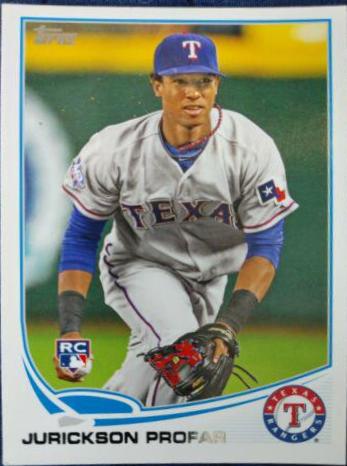 Jurickson Profar #286 Baseball Cards 2013 Topps