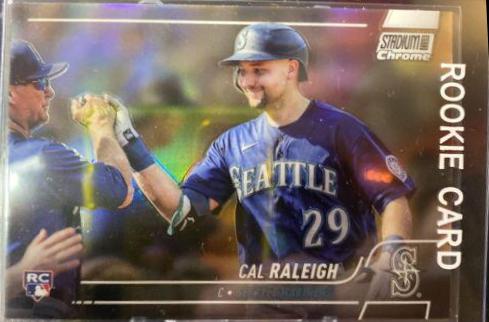 Cal Raleigh [Refractor] #255 Prices | 2022 Stadium Club Chrome ...