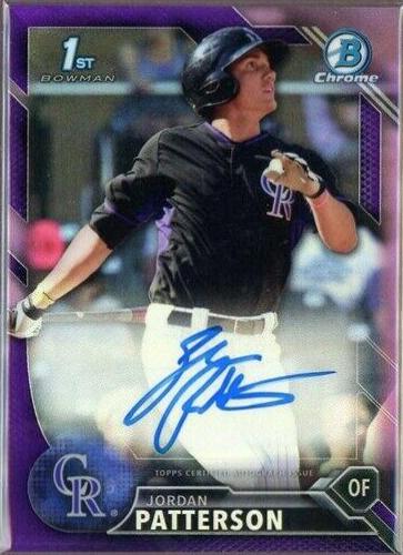 Jordan Patterson [Purple Refractor] #CPA-JP