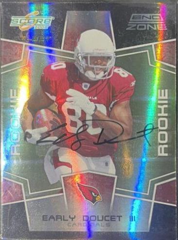 Early Doucet III #390 2008 Panini Score Select Football
