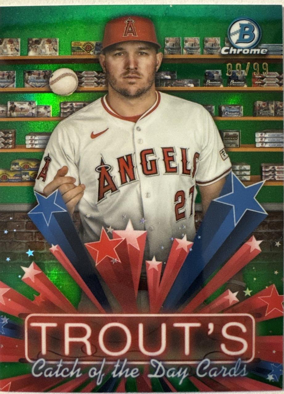 Mike Trout [Green] #HS-6