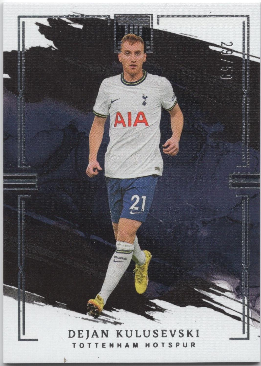 Dejan Kulusevski #133 2022 Panini Impeccable Premier League