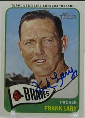 Frank Lary #FL Baseball Cards 2014 Topps Heritage Real One Autographs Prices