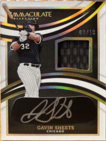 Gavin Sheets [Patch Autograph Black] #105