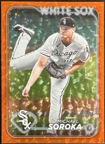 Michael Soroka [Orange Foil] (2024 Topps)