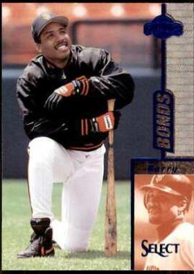 Barry Bonds #26 Baseball Cards 1997 Select