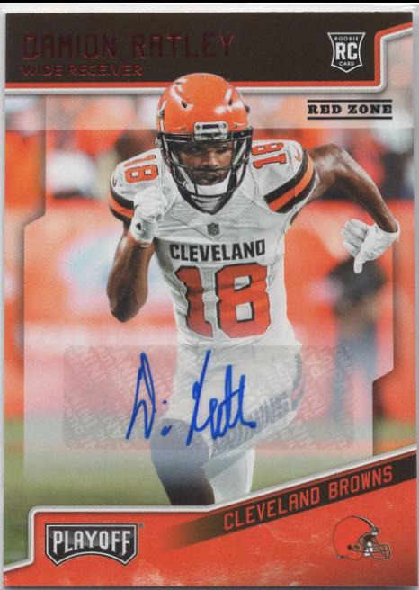 Damion Ratley #273 2018 Panini Playoff Football