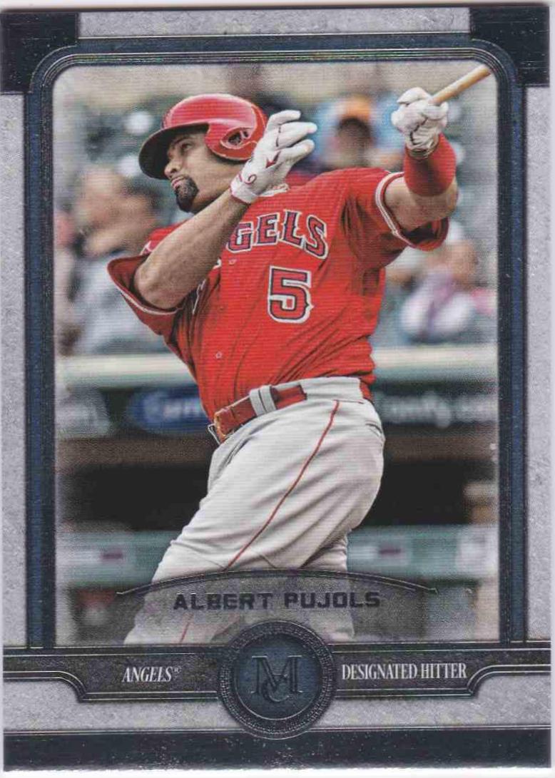 Albert Pujols #2 Baseball Cards 2019 Topps Museum Collection
