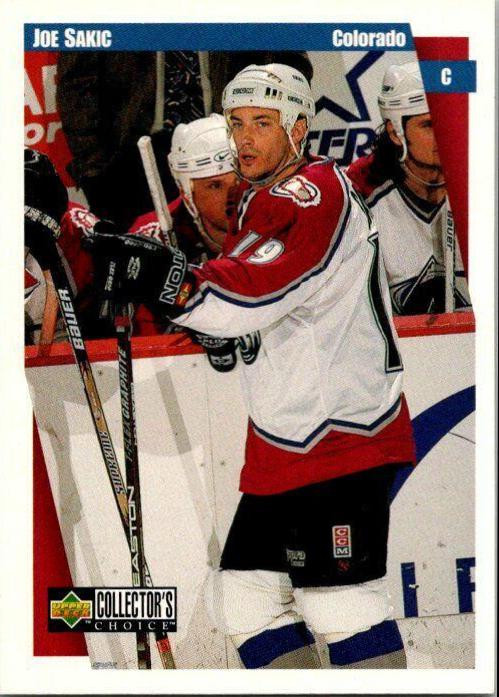 Joe Sakic #55 Hockey Cards 1997 Collector's Choice