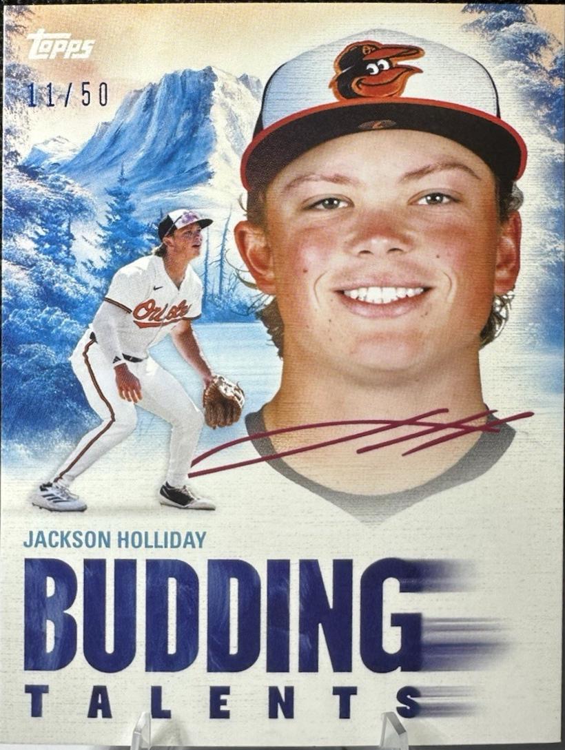 Jackson Holliday [Prussian Blue] #BT-12