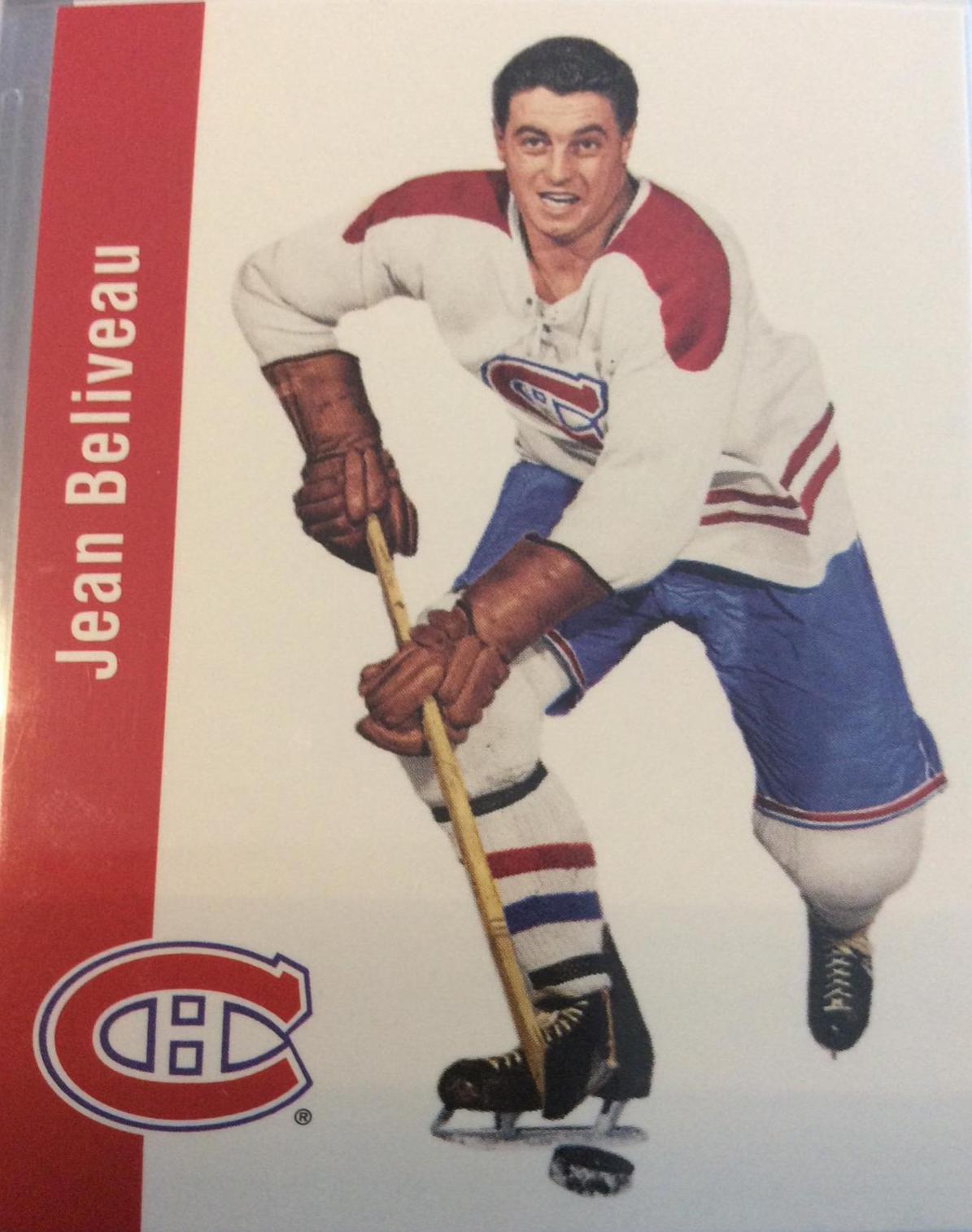 Jean Beliveau #64 Hockey Cards 1994 Parkhurst Missing Link