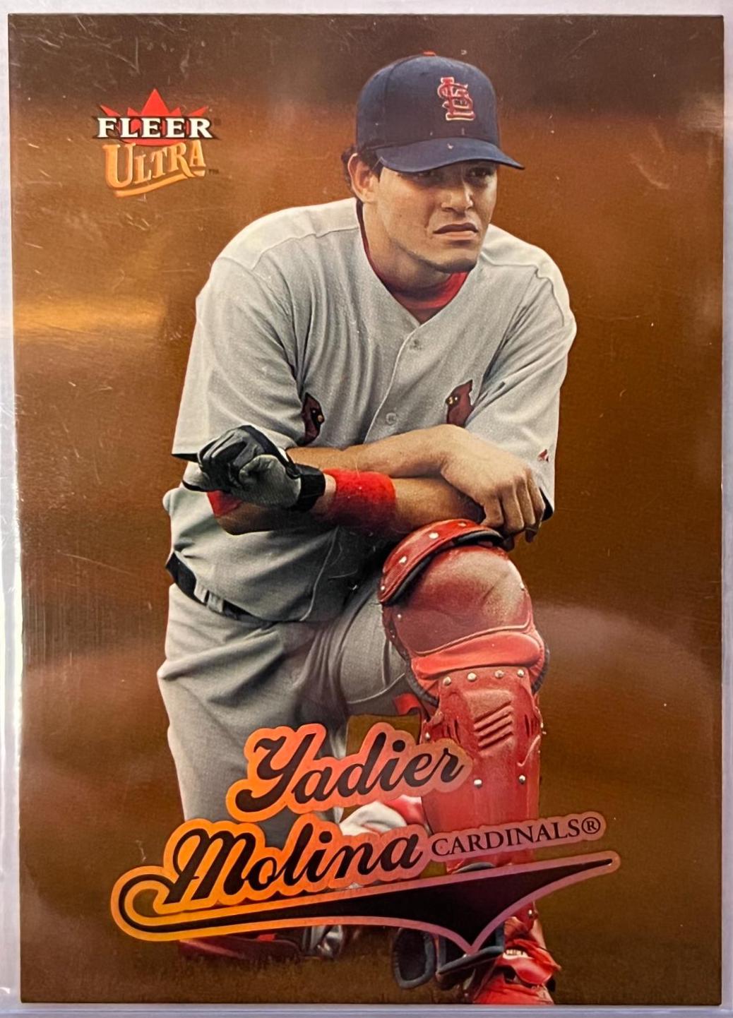Yadier Molina #375 Baseball Cards 2005 Fleer Ultra