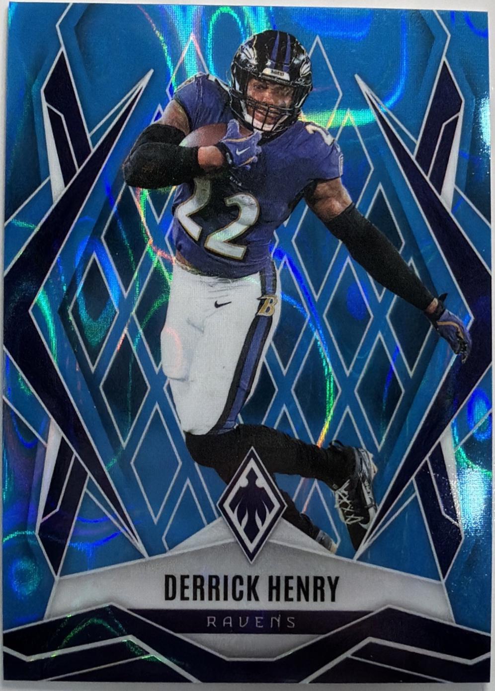 2025 Panini Phoenix Derrick Henry [Light Blue Lava] #10 card