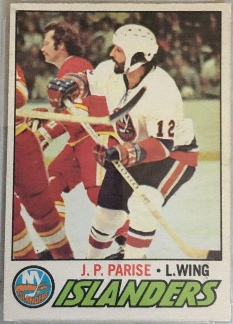 J. P. Parise #29 Hockey Cards 1977 O-Pee-Chee