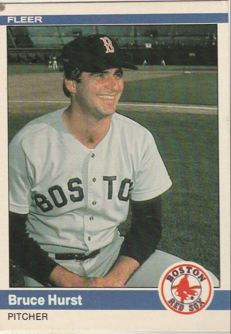 Bruce Hurst #400 Baseball Cards 1984 Fleer
