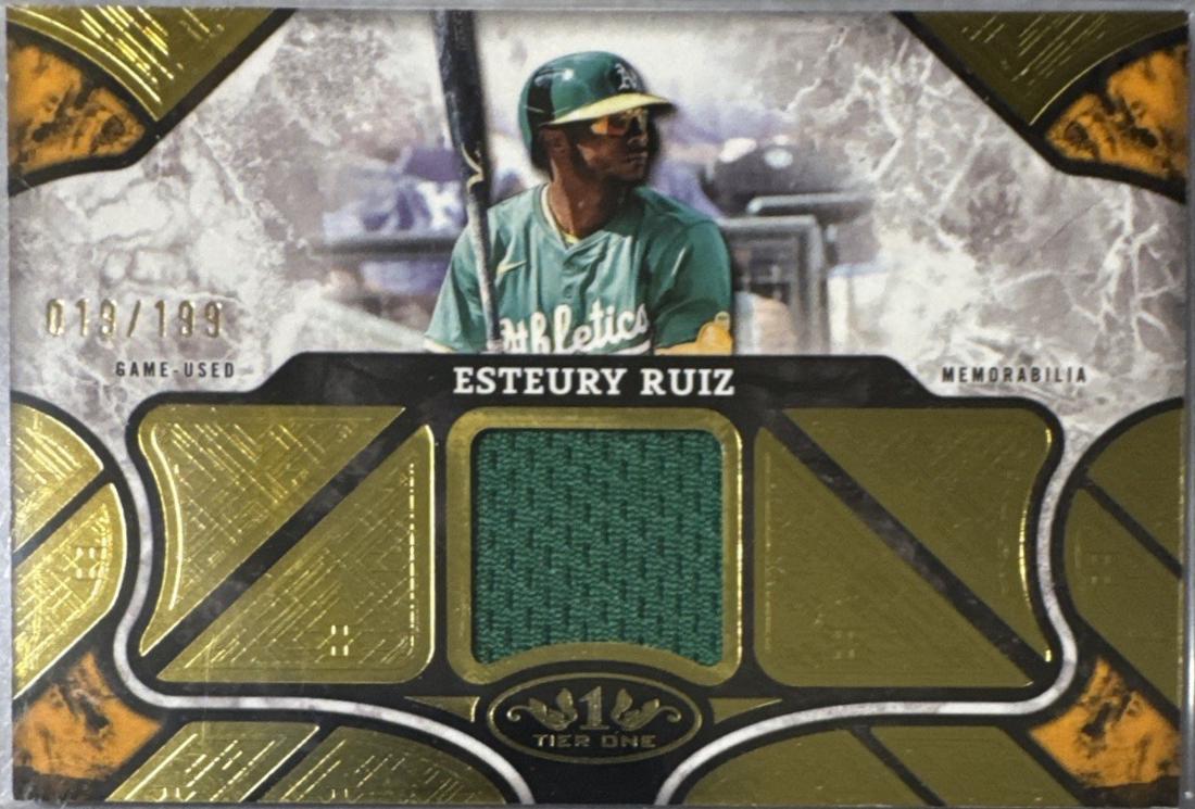 Esteury Ruiz [Triple Patch] #T1R-ER
