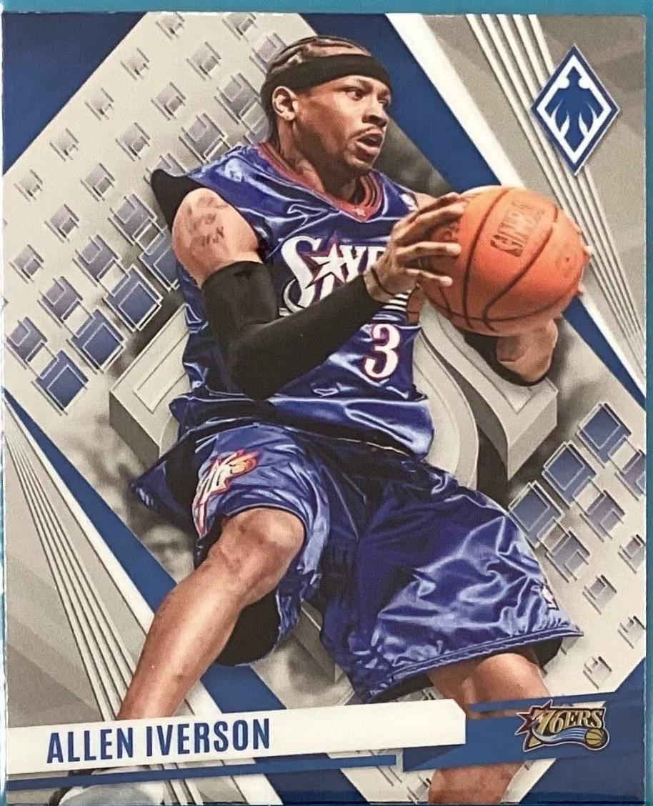Allen Iverson #8 Basketball Cards 2023 Panini Phoenix