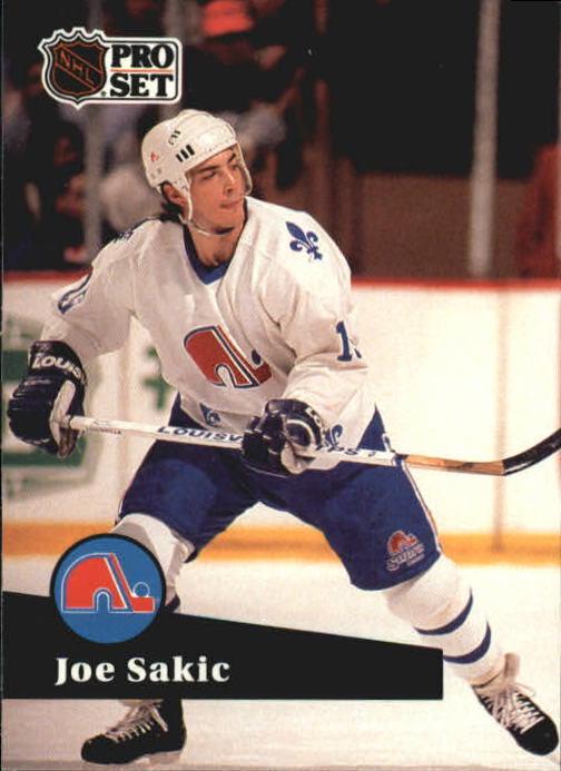 Joe Sakic #199 Hockey Cards 1991 Pro Set