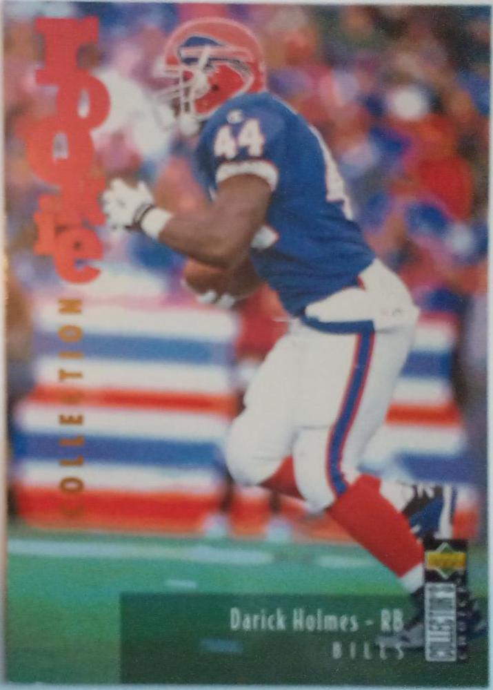 Darick Holmes #U4 Football Cards 1995 Collector's Choice Update