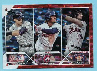 Kyle Tucker, Jose Ramirez, Aaron Judge