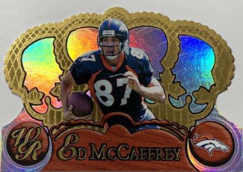 Ed McCaffrey #42 1997 Pacific Crown Royale Football