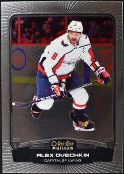 Alex Ovechkin #P-AO Hockey Cards 2022 O Pee Chee Platinum Previews